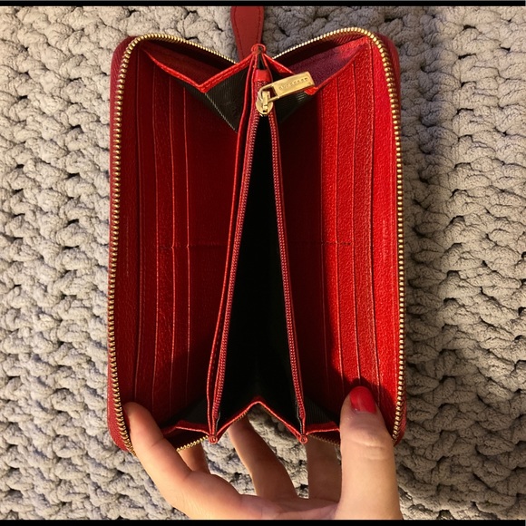 Burberry leather wallet - Picture 4 of 5